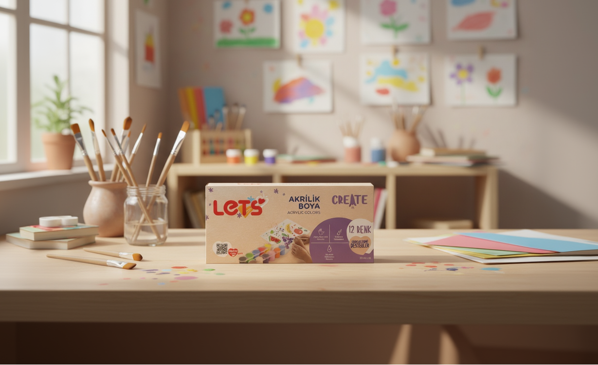Let’s 6'lı Akrilik Boya
