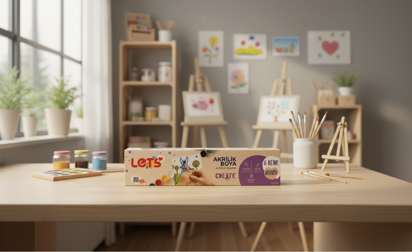 Let’s 12'li Akrilik Boya