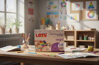 Let’s Jumbo Boya Kalemi Sınıf Seti – 12 Renk | 144 Kalem