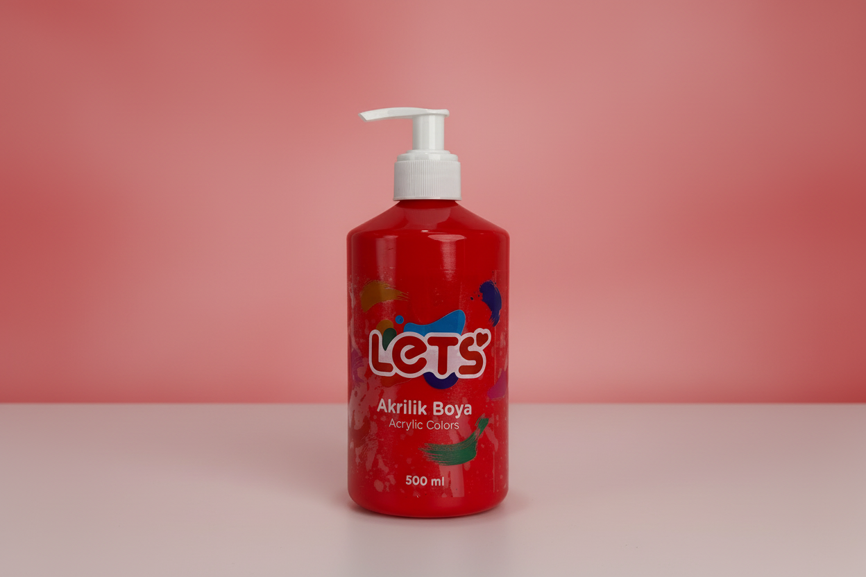 Let’s Akrilik Boya Serisi – 500 ml | 10 Renk Seçeneği 4