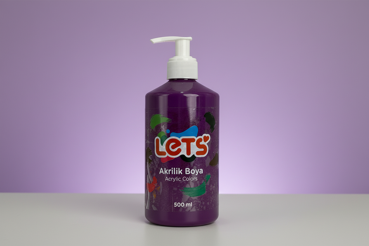 Let’s Akrilik Boya Serisi – 500 ml | 10 Renk Seçeneği 6