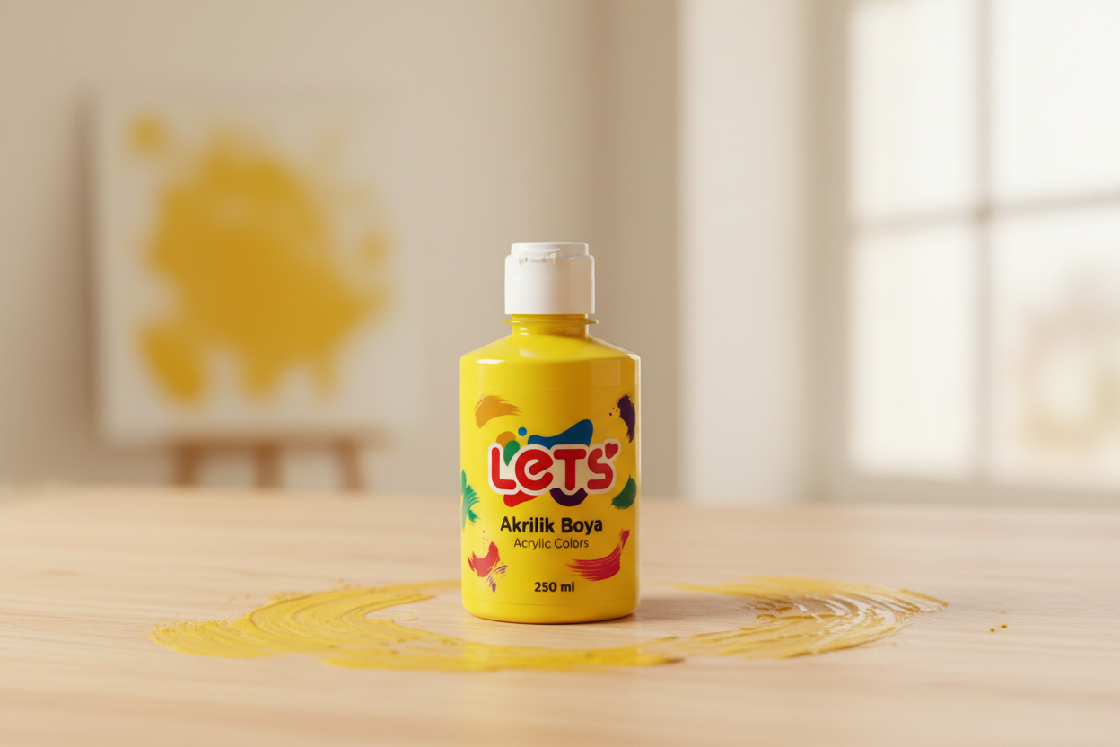 Let’s Akrilik Boya Serisi – 250 ml | 10 Renk Seçeneği