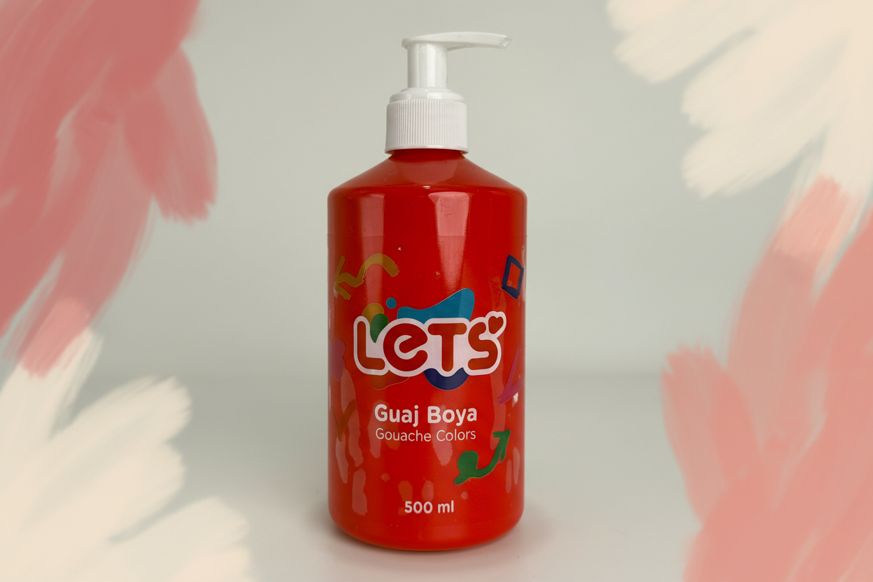 Let's Gouache Paint Series – 500 ml | 10 Color Options 4