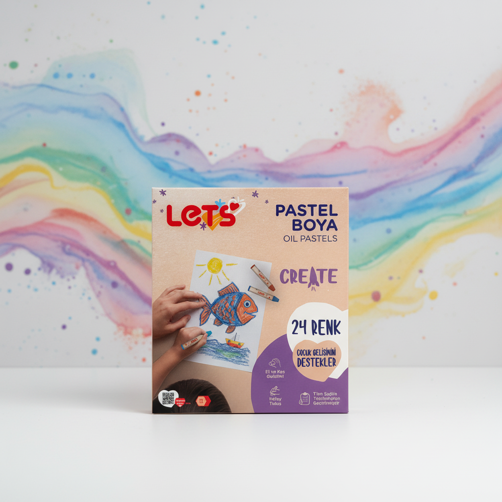 Let’s Pastel Boya Seti | 24 Renk