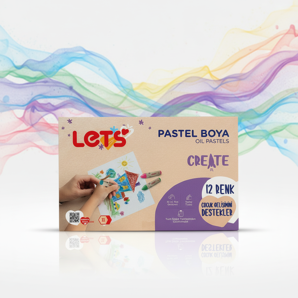 Let’s Pastel Boya Seti | 12 Renk