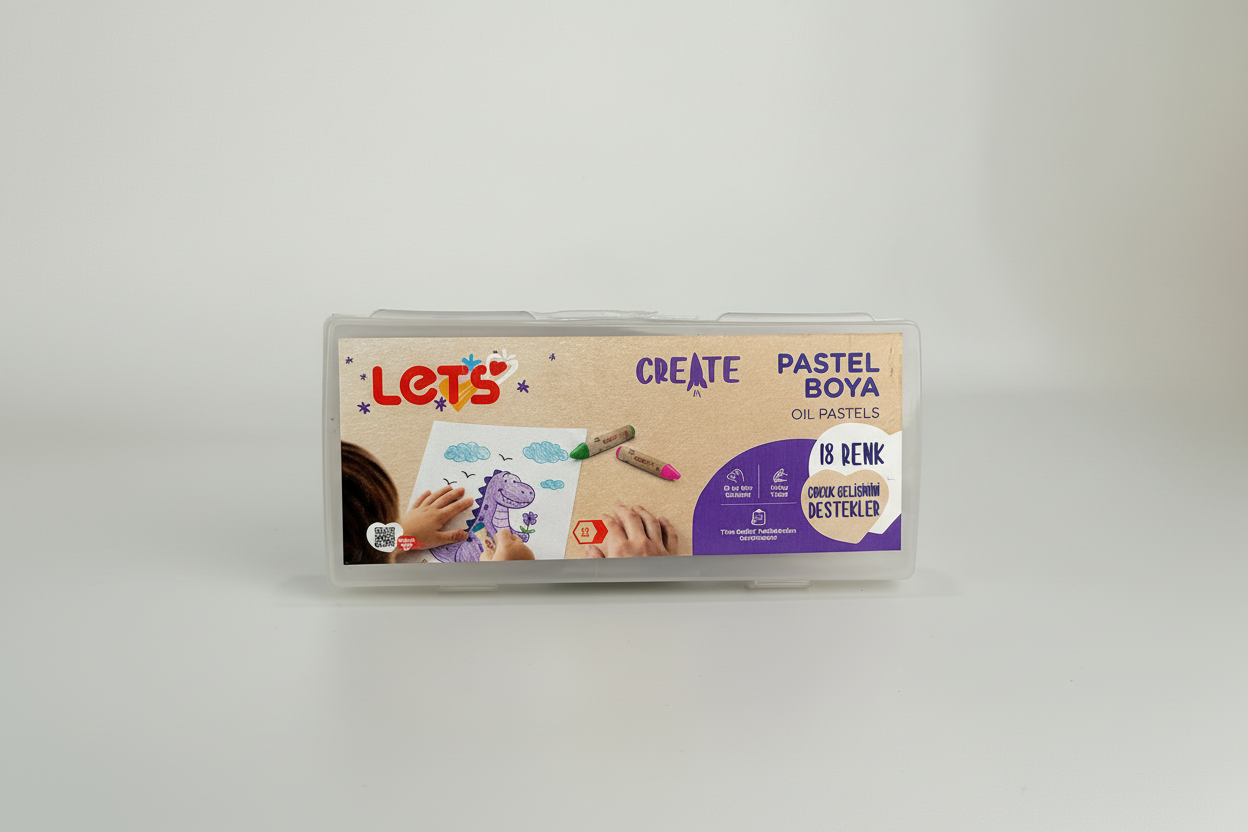 Let’s Pastel Boya Seti | 18 Renk