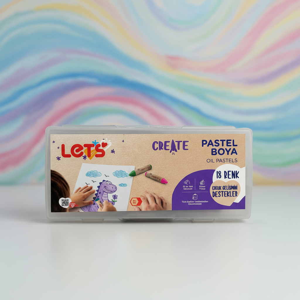 Let’s Pastel Boya Seti | 18 Renk