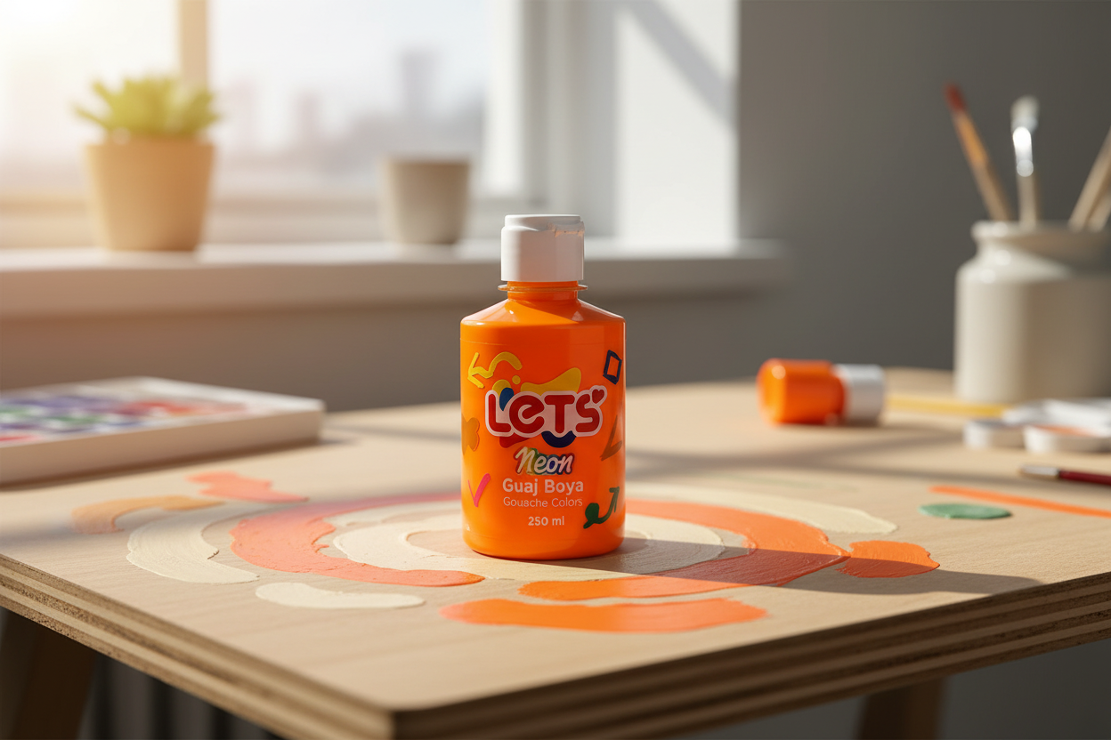 Let’s Neon Guaj Boya – 250 ml | 6 Renk Seçeneği