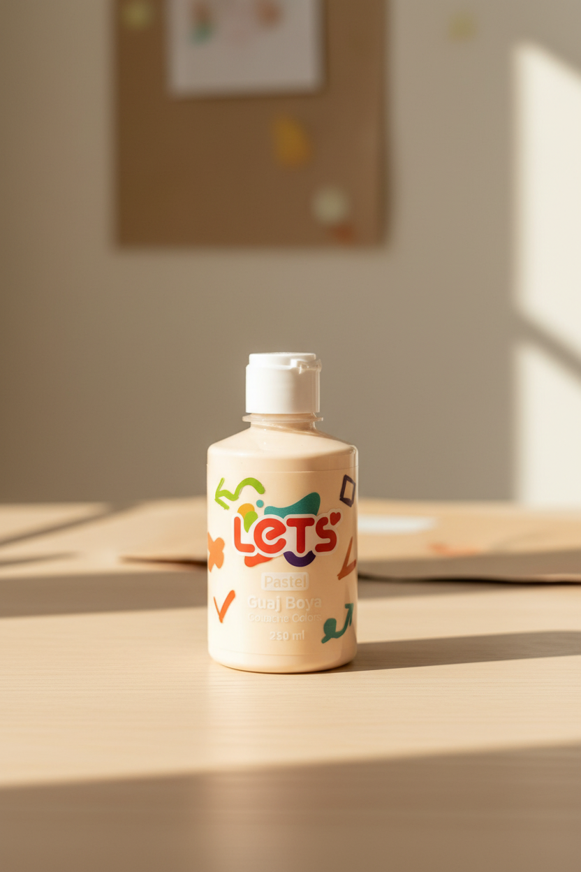 Let’s Pastel Guaj Boya – 250 ml | 6 Renk Seçeneği