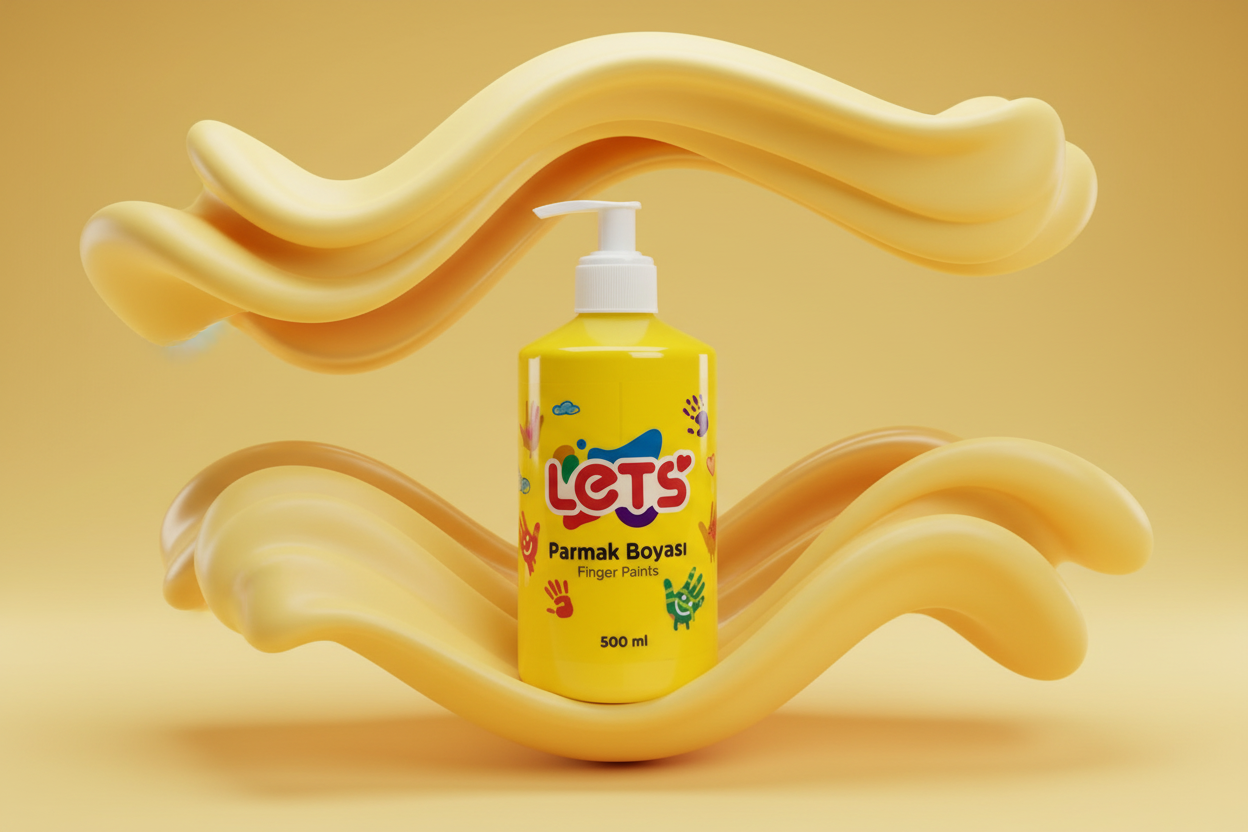 Let’s Parmak Boyası – 500 ml | 10 Renk Seçeneği