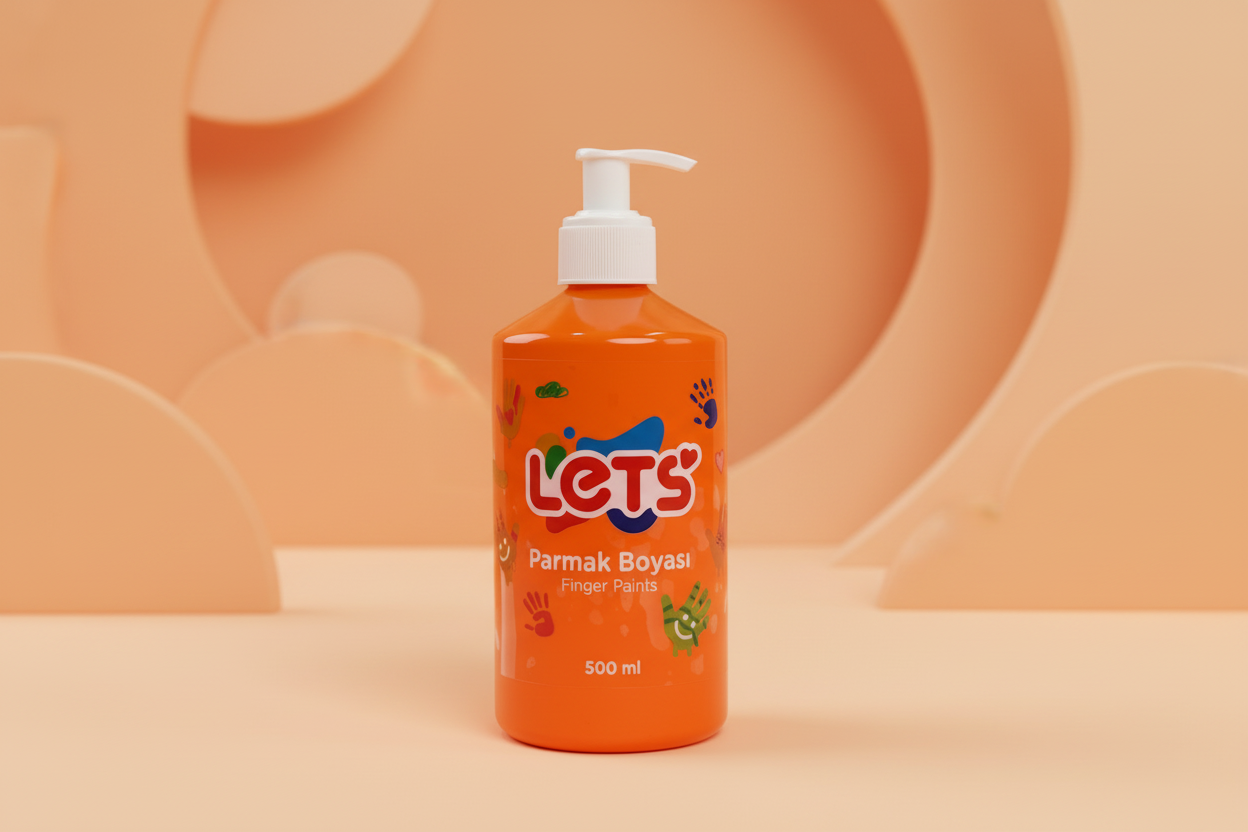 Let's Finger Paint – 500 ml | 10 Color Options 3