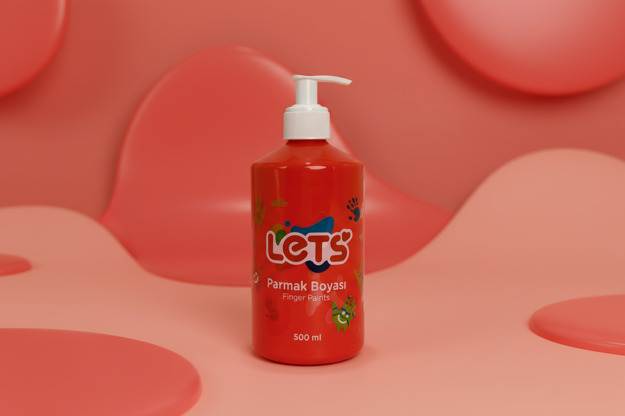 Let's Finger Paint – 500 ml | 10 Color Options 4