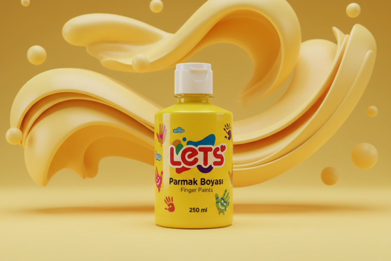 Let’s Parmak Boyası – 250 ml | 10 Renk Seçeneği