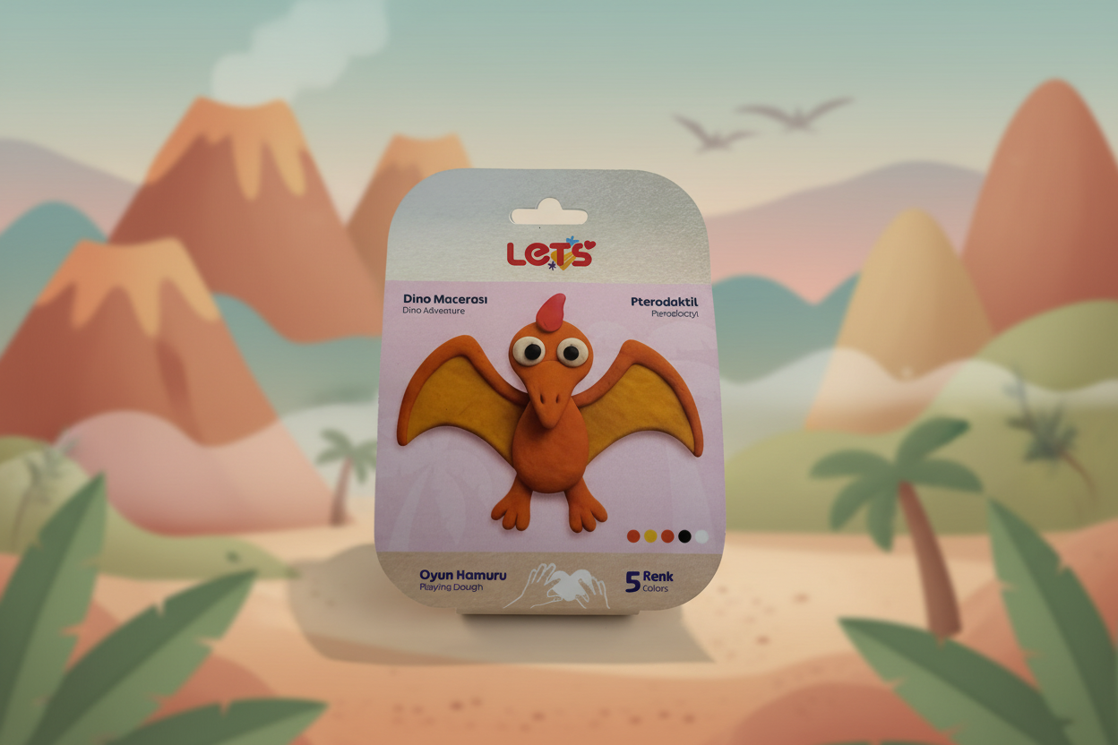 Let's Oyun Hamuru & Dino Macerası Serisi | 5 Farklı Seçenek