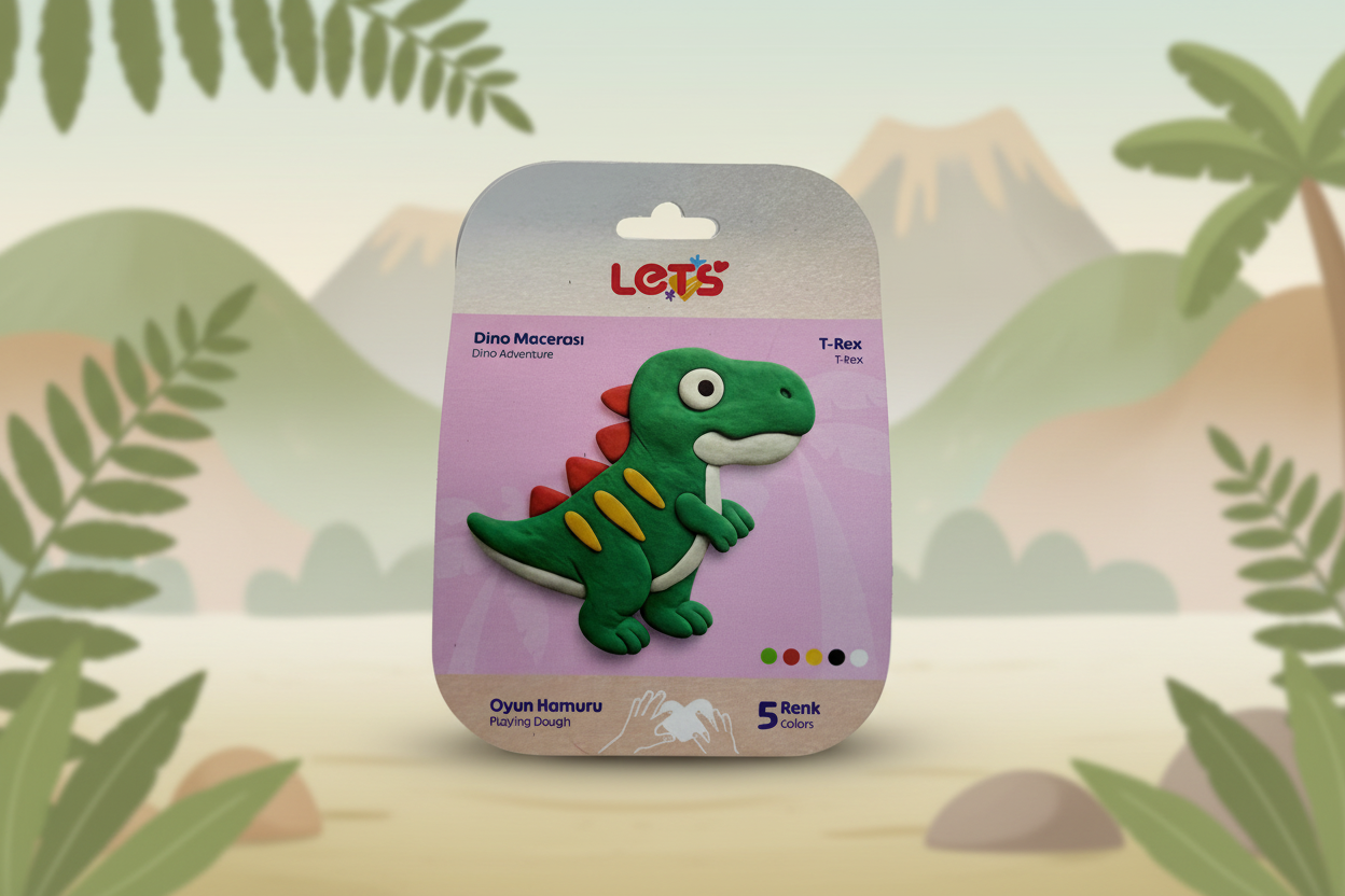 Let's Oyun Hamuru & Dino Macerası Serisi | 5 Farklı Seçenek