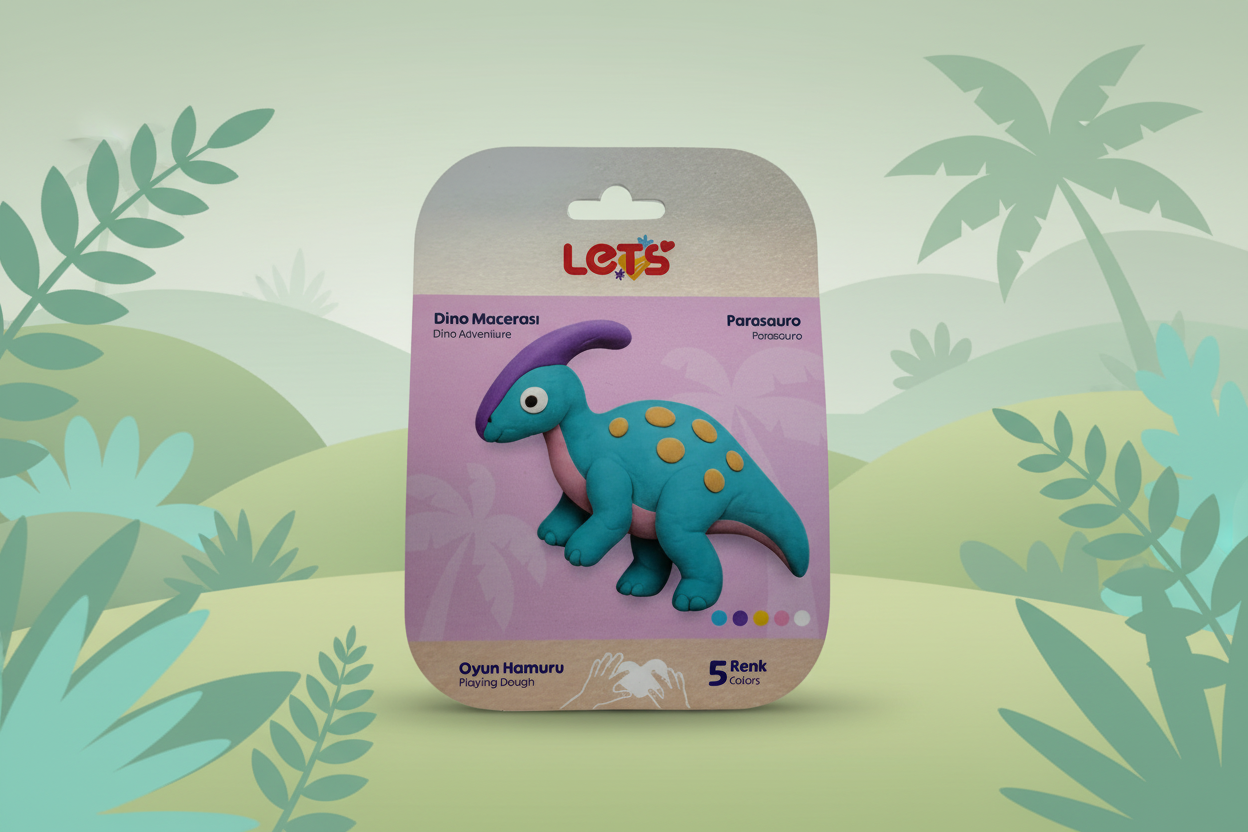 Let's Oyun Hamuru & Dino Macerası Serisi | 5 Farklı Seçenek 3