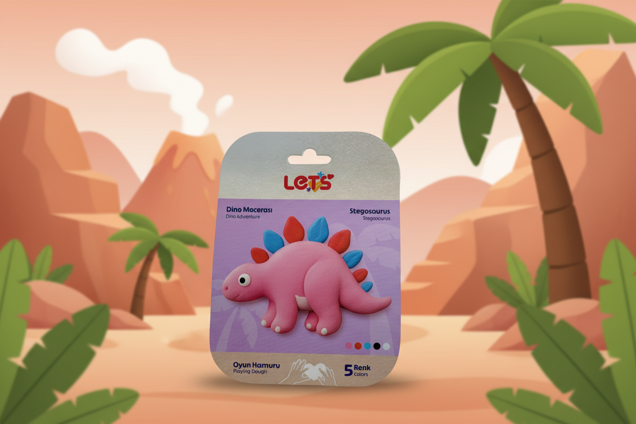 Let's Oyun Hamuru & Dino Macerası Serisi | 5 Farklı Seçenek 4