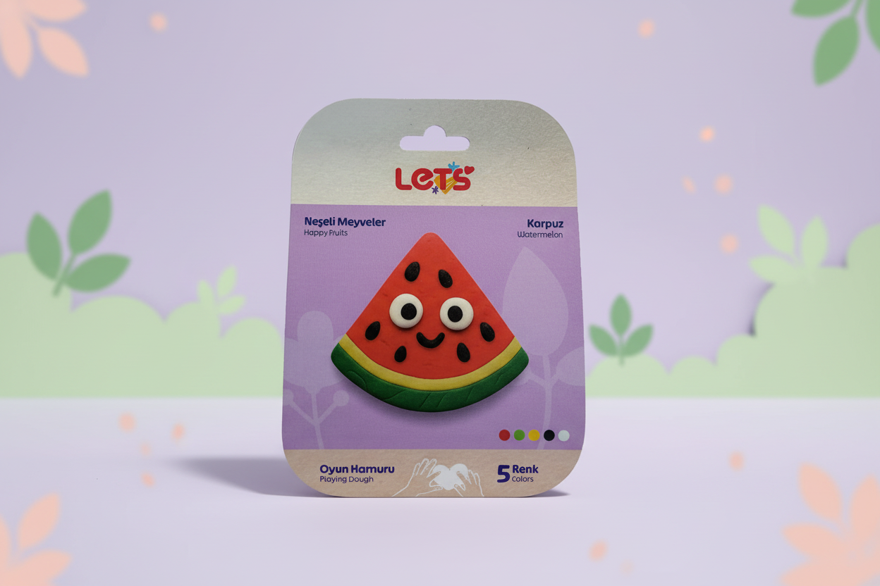 Let's Oyun Hamuru & Neşeli Meyveler Serisi