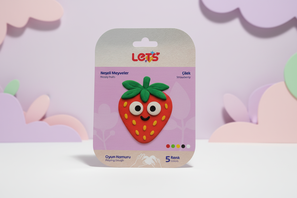 Let's Oyun Hamuru & Neşeli Meyveler Serisi 4