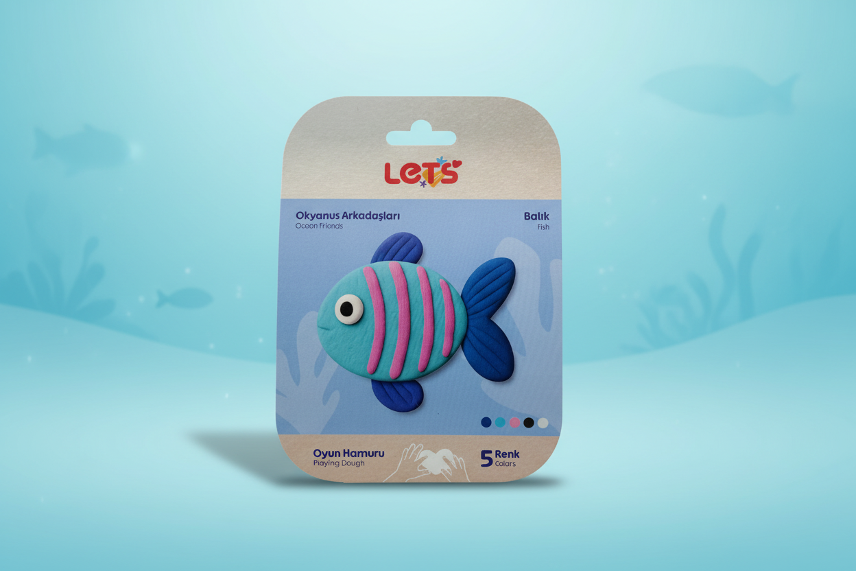 Let's Oyun Hamuru & Okyanus Arkadaşları Serisi