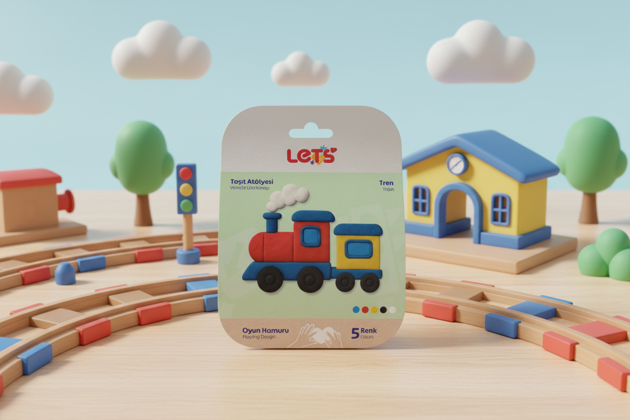 Let's Oyun Hamuru & Taşıt Atölyesi Serisi