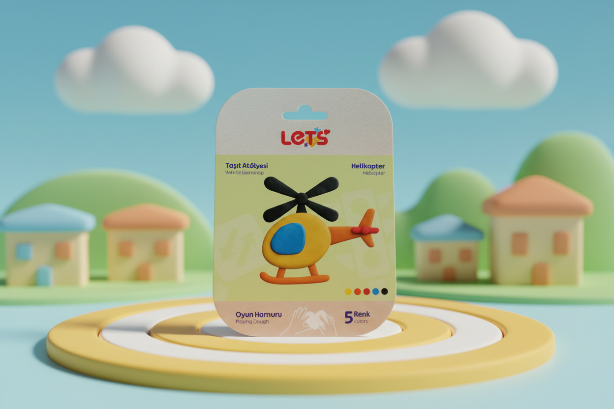 Let's Oyun Hamuru & Taşıt Atölyesi Serisi 3