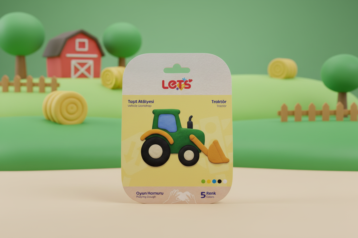 Let's Oyun Hamuru & Taşıt Atölyesi Serisi 5