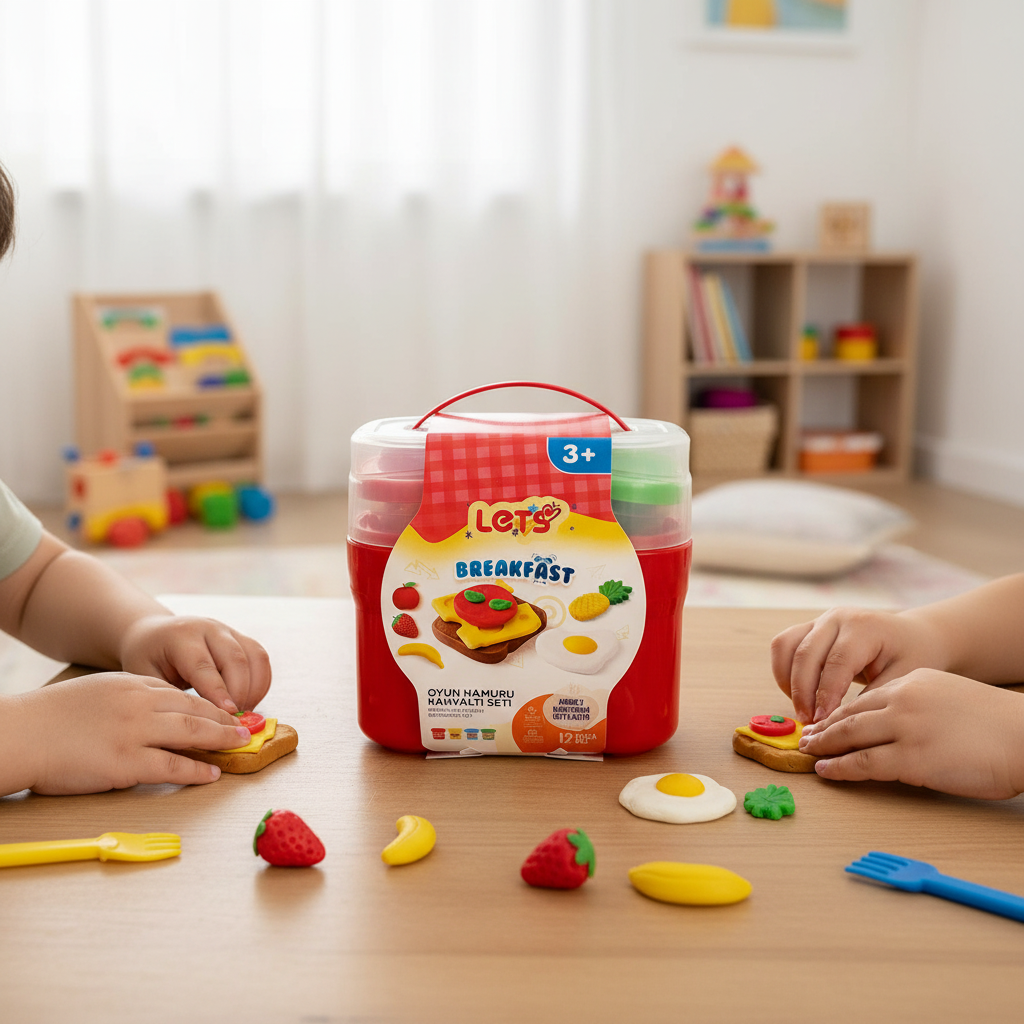 Let’s Oyun Hamuru Kahvaltı Seti