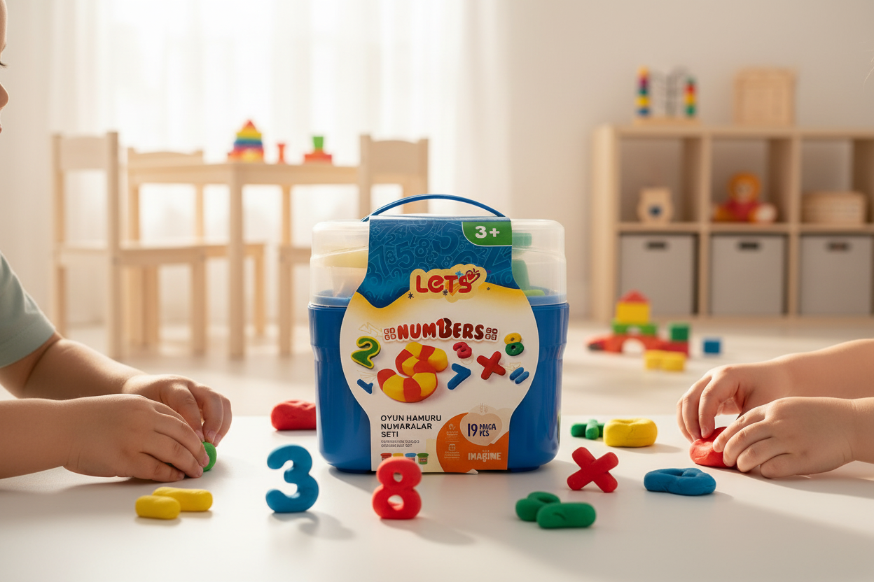 Let’s Oyun Hamuru Numaralar Seti