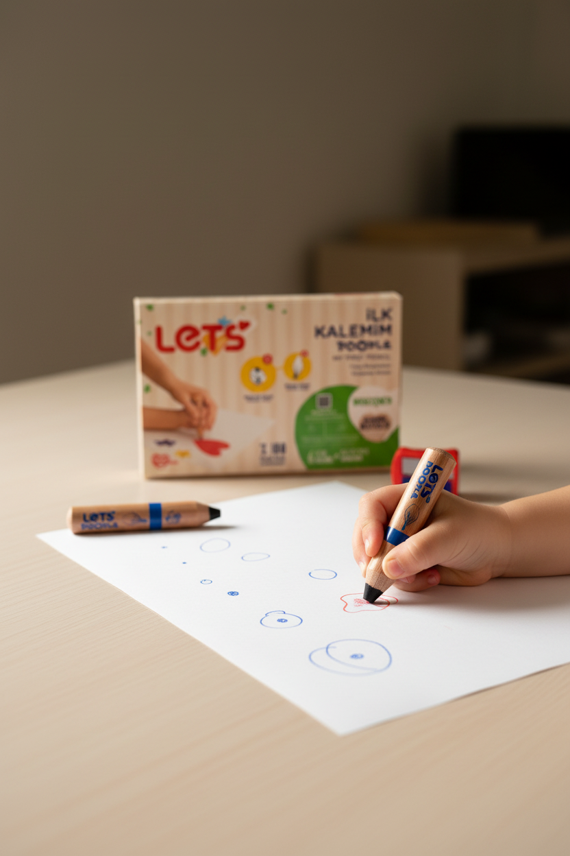 Let’s Doodle İlk Kalemim Kalem Seti | 4'lü