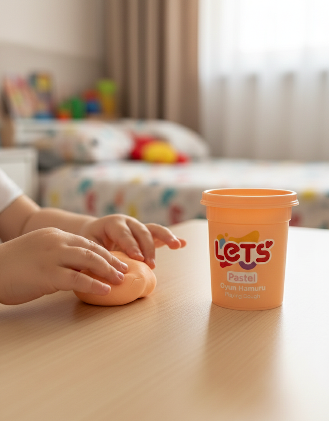 Let’s Pastel Oyun Hamuru Tekli | 6 Renk Seçeneği