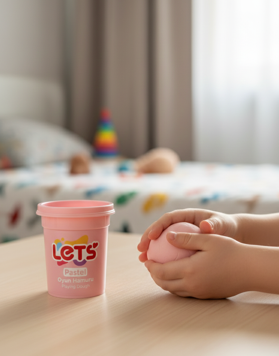 Let's Pastel Play Dough Single Pack | 6 Color Options 3