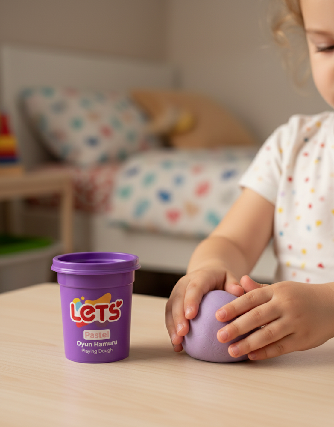 Let's Pastel Play Dough Single Pack | 6 Color Options 4