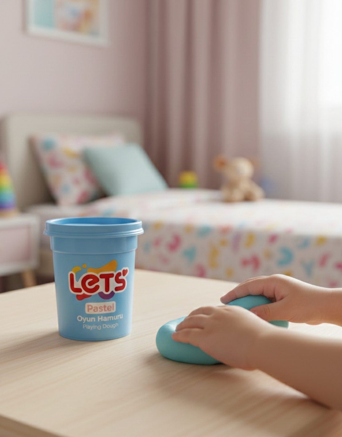 Let's Pastel Play Dough Single Pack | 6 Color Options 6