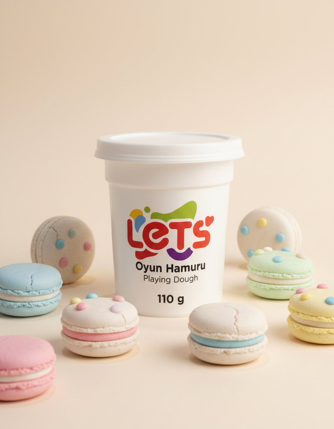 Let's Oyun Hamuru Tekli | 13 Renk Seçeneği
