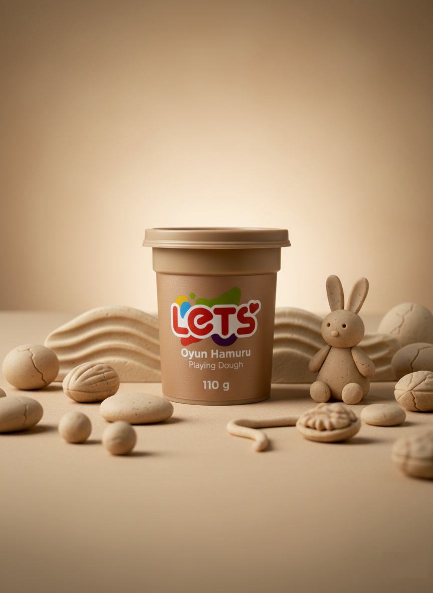 Let's Oyun Hamuru Tekli | 13 Renk Seçeneği 8
