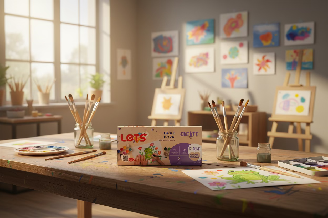 Let's Standart 6'lı Guaj Boya