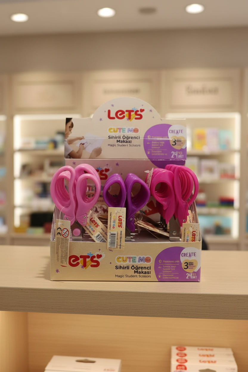 Let's Sihirli Makas Standı | 24 Adet