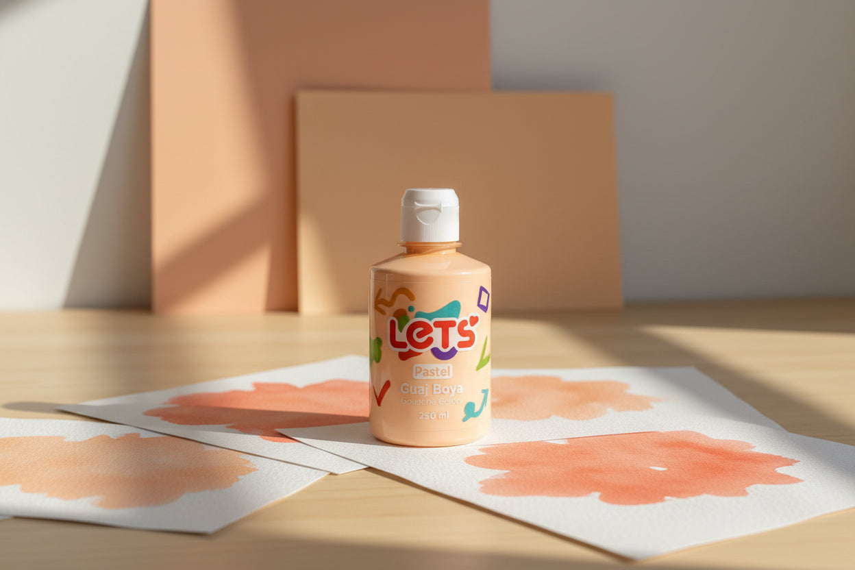 Let’s Pastel Guaj Boya – 250 ml | 6 Renk Seçeneği