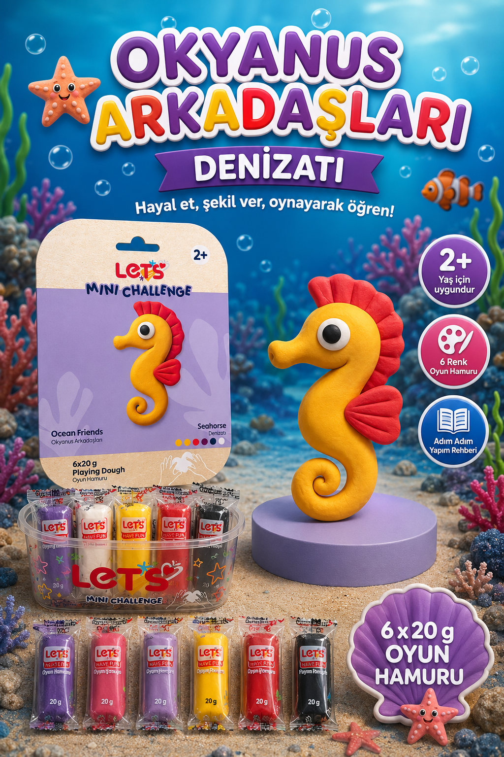 Let's Play Dough &amp; Ocean Friends Series