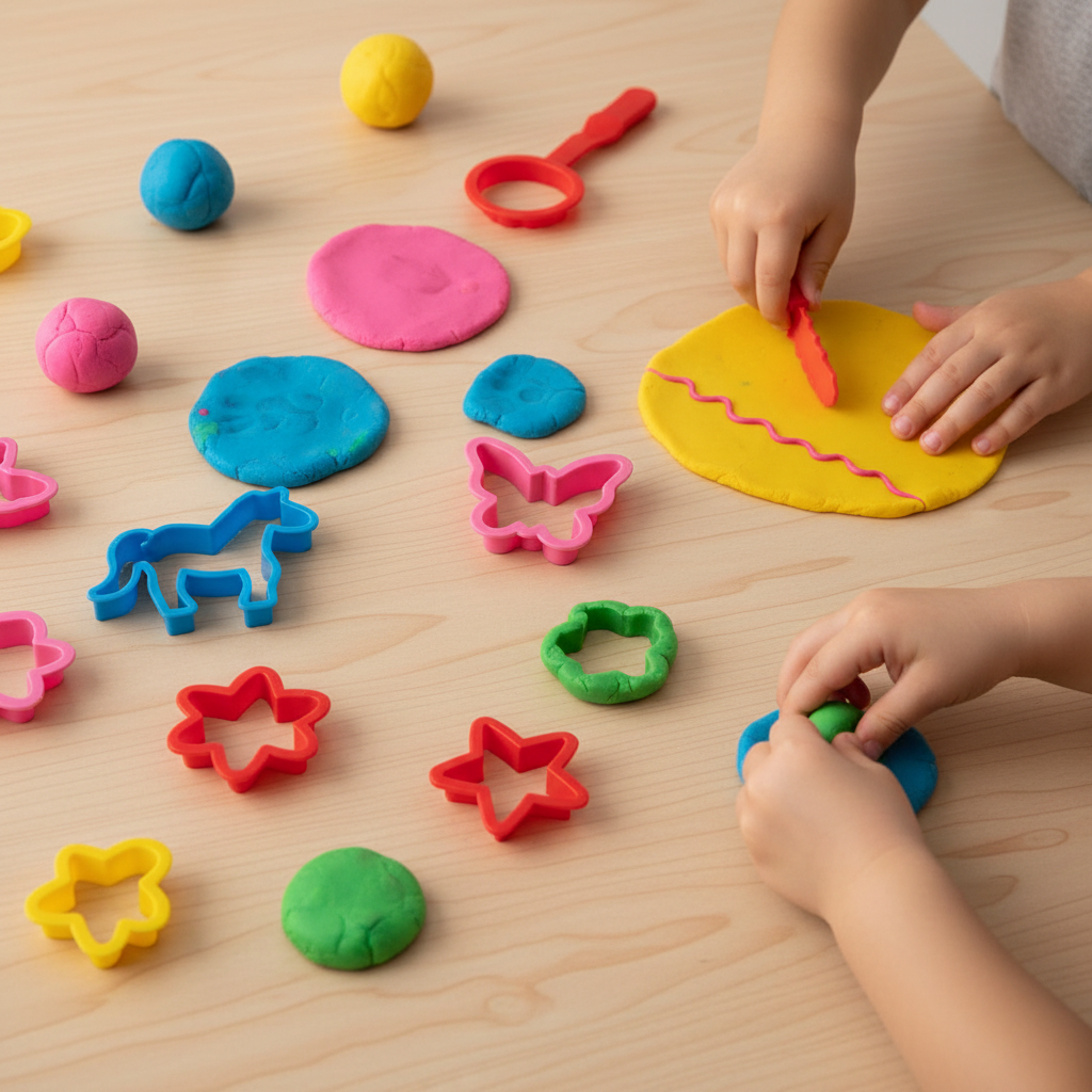 Let’s Oyun Hamuru Kalıpları | 8 Parça