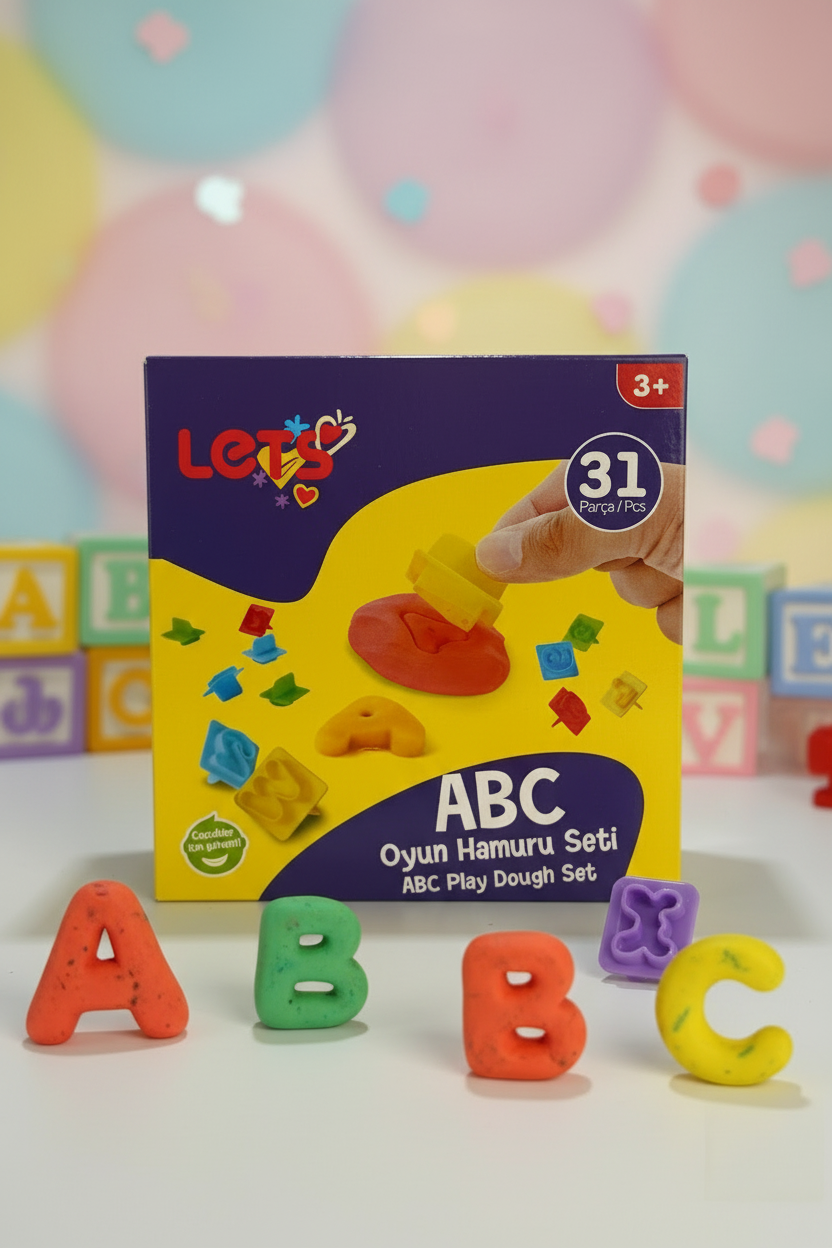 Let's Play Dough ABC Set | 31 Pieces