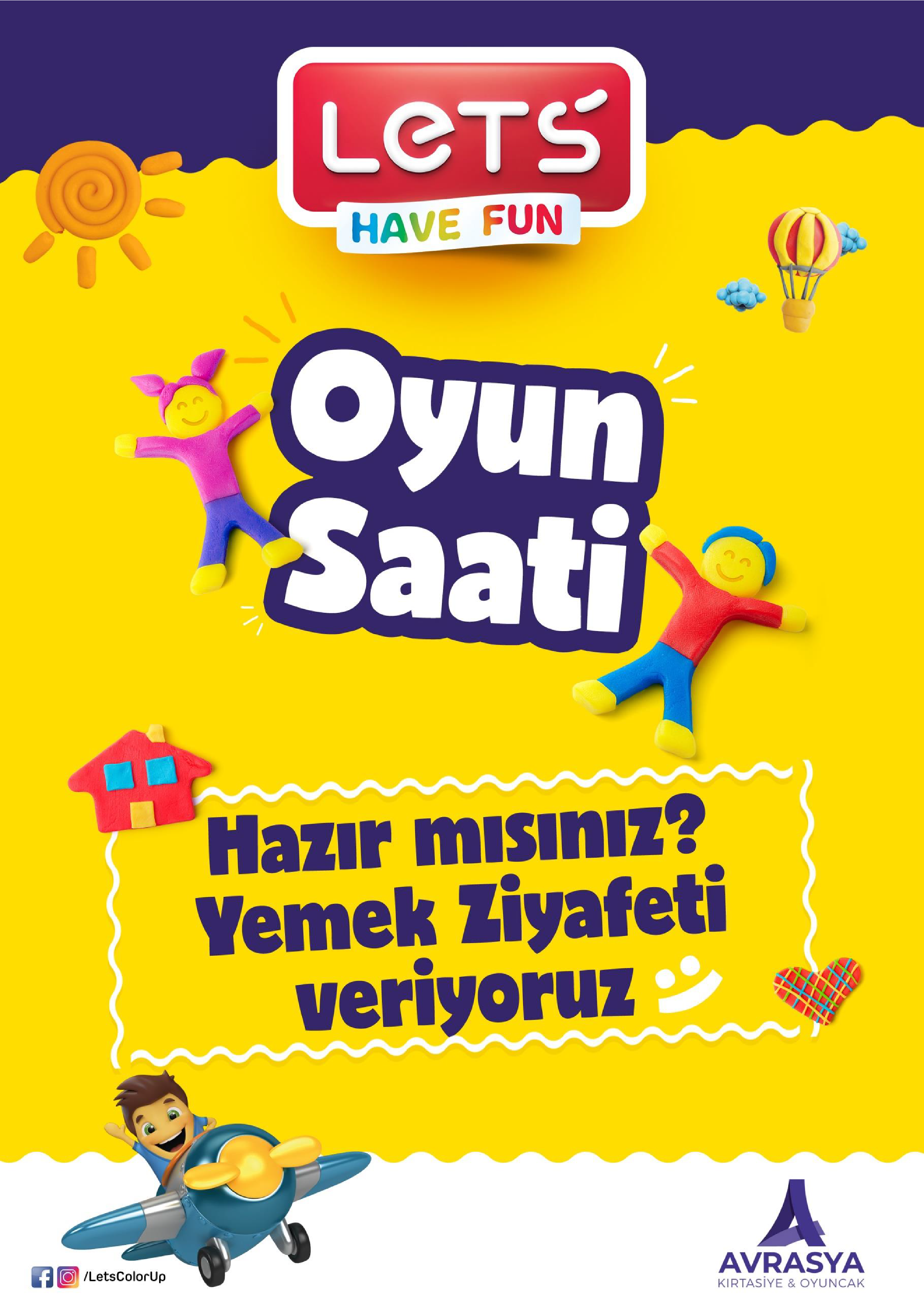 Hazır mısınız? Yemek Ziyafeti veriyoruz