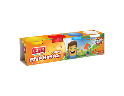 4 Renk Oyun Hamuru