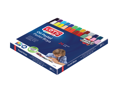 24 Renk Pastel Boya