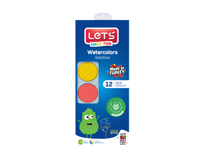 Watercolors (12 Colors)