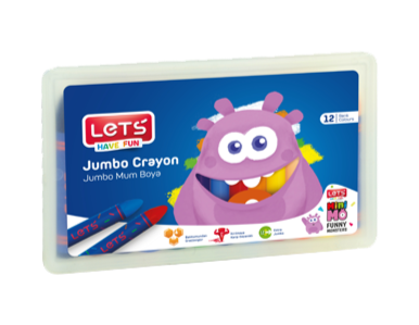 Jumbo Crayon (Plastic Box)