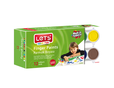 Finger Paints (12 Color)