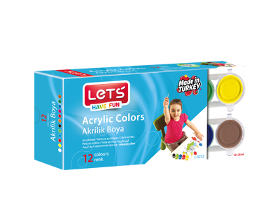 Acrylic Paints (12 Color)